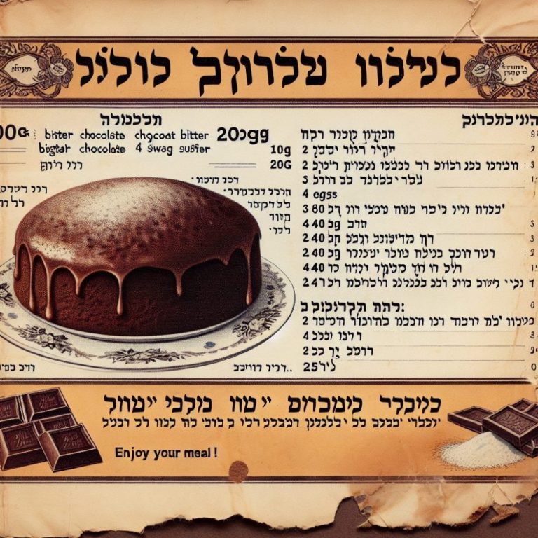 מתכון לעוגת שוקולית לחה וטעימה
