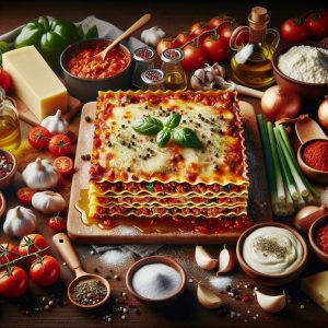 מתכון ללזניה איטלקית קלאסית