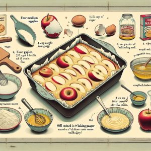 מתכון לפשטידת תפוחים