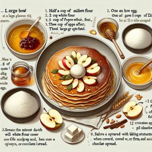 מתכון לפנקייק תפוחים מתוקים