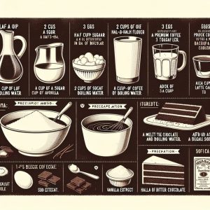 מתכון לעוגת שוקולית רטובה