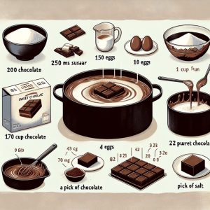 מתכון לעוגת שוקולית