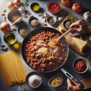 מתכון לספגטי בולונז