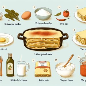 מתכון ללזניה טבגנית