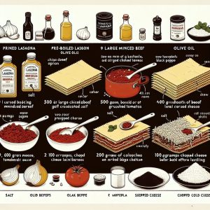 מתכון ללזניה איטלקית טעימה